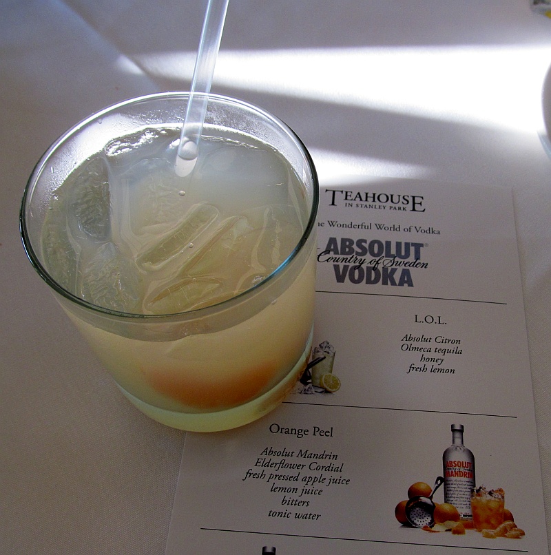 Absolut Vodka Mandrin Orange Peel drink