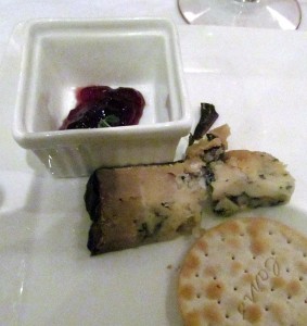 Spanish Valdeon Blue with fruit preserves and Rufus Stone Heathcote Shiraz 2006