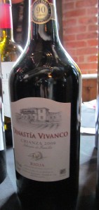 Dinastia Vivanco Rioja Crianza 2008