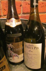 Le Vieux Pin Ava and Guigal La Dorian Condrieu