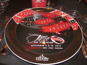 Taste of Tulalip plate at Celebration Dinner