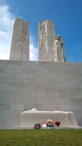 Vimy Ridge memorial