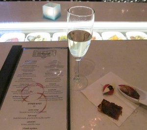 The Wine Bar menu and appetizers