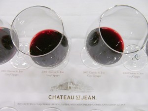 Chateau St Jean Cinq Cepages vertical
