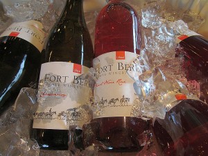 Fort Berens Estate Winery Chardonnay and Pinot Noir Rose