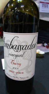 Ambassador Vineyard Envoy 2009