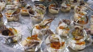 Smoked octopus at Taste Washington