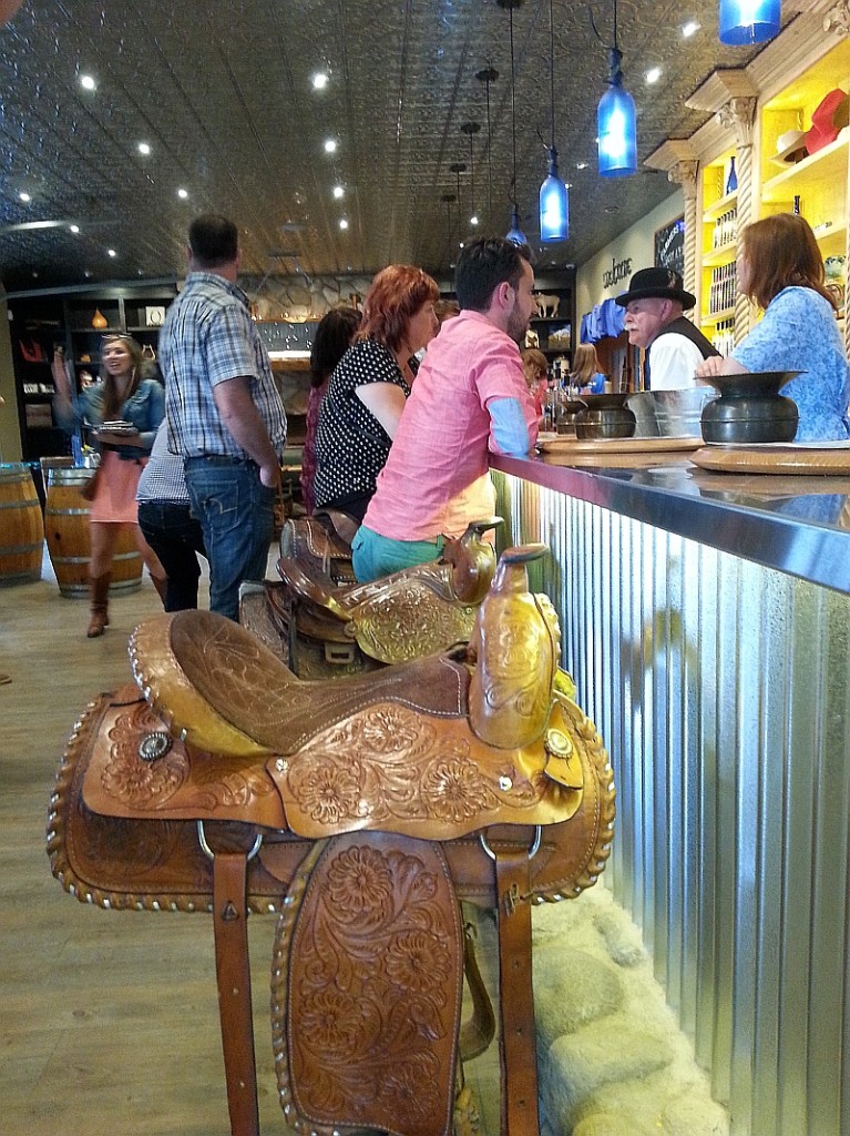 Saddling up to the tasting bar at Krause Berry Farms