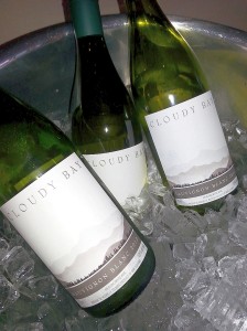 Cloudy Bay Sauvignon Blanc 2012 on ice