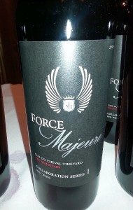 Force Majeure Syrah Collaboration Series I 2010