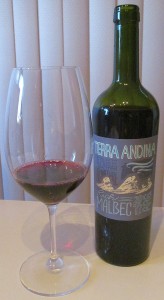 Terra Andina Malbec 2012