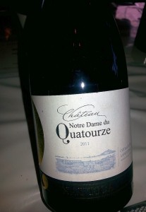 Val d'Orbieu Coteaux du Languedoc Chateau Notre Dame du Quatourze Nautica 2011