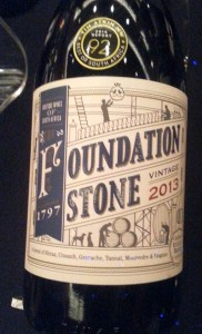 Rickety Bridge Foundation Stone 2013