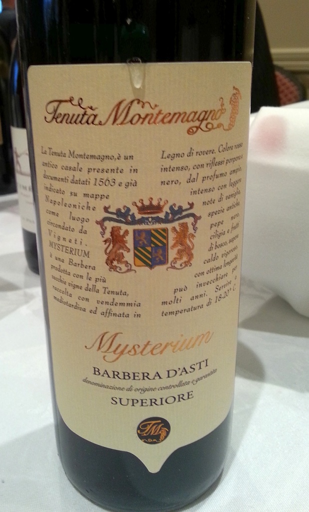 Tenute d'Italia Mysterium Barbera d'Asti DOCG Superiore 2009