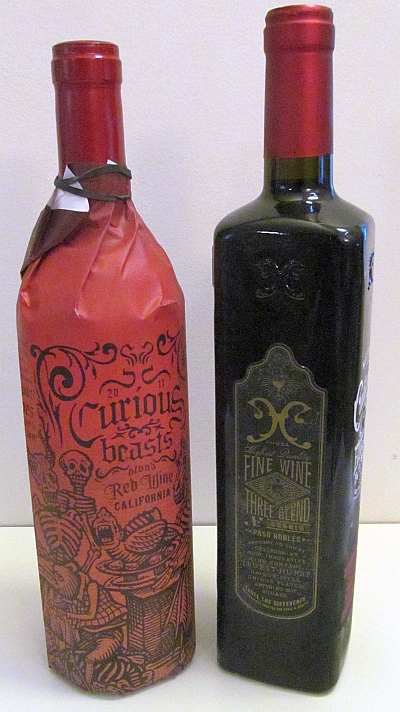 Curious Beasts and Three Blend Red wines