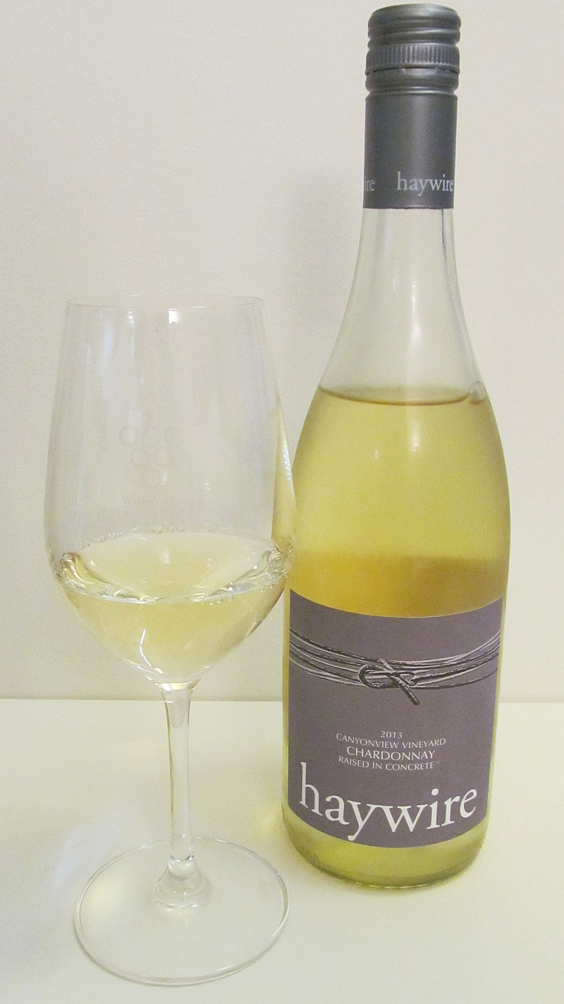 Haywire Canyonview Vineyard Chardonnay 2013