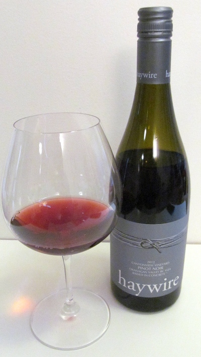 Haywire Canyonview Vineyard Pinot Noir 2012