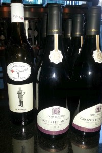 Teusner Shiraz Mataro and Louis Bernard Crozes Hermitage at the Wine Festival