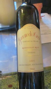 Inland Trading Greenock Creek Roennfeldt Road Shiraz 2005