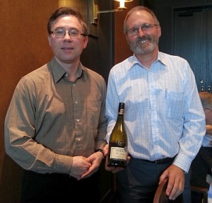 Karl MyWinePal with Grant Edmonds from Sileni Estates winery