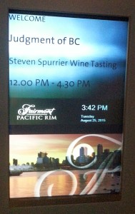 Judgement of BC sign