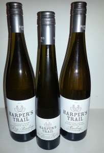 A trio of Harpers Trail Rieslings