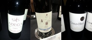 Adega on 45th Cabernet Franc, Daydreamer Jasper, and Gold Hill Winery Merlot