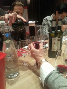 Making our Southern Rhone Blend wine