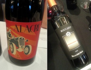 ATS Wine Sicily Terre Siciliane IGP Vino Lauria Alacre 2012 and Rocca Delle Macie Toscana IGT Roccato 2010
