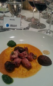 Il Centro - Octopus rounds with pesto
