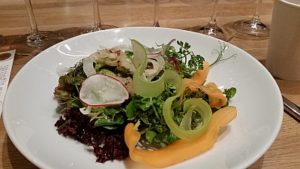 Mixed Greens salad at Boulevard Kitchen and Oyster Bar
