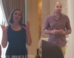 Severine and Rasoul from LaStella Winery