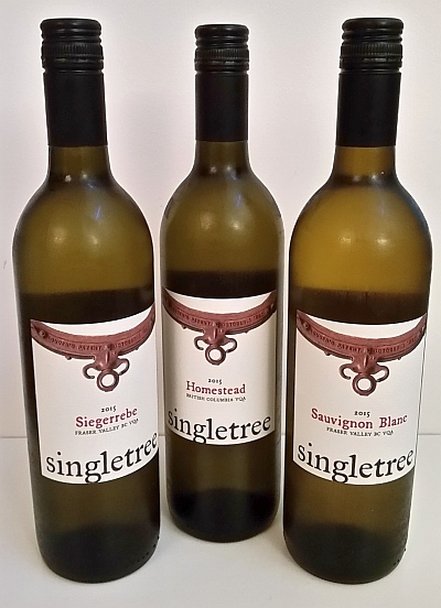 Three Singletree white wines
