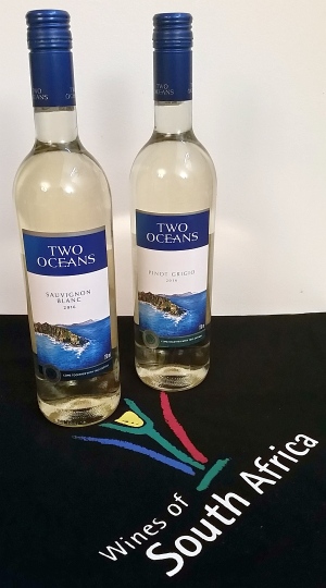 The Second Wave from Two Oceans Winery Two Oceans Pinot Grigio and Sauvignon Blanc 2016