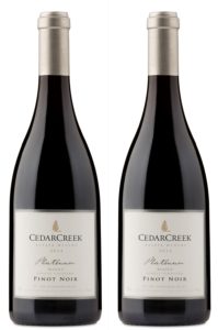 CedarCreek Estate Winery Platinum Block 2 and Block 4 Pinot Noirs