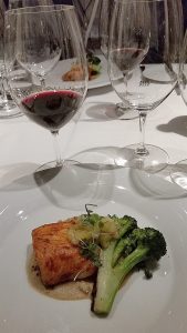Panca glazed Sablefish paired with Culmina 2014 Cabernet Franc at Ancora