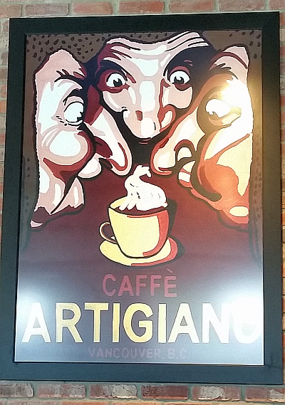 Caffe Artigiano poster