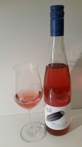 Blue Grouse Quill Rose 2016 and glass