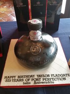 Taylor Fladgate 325 Special Edition Tawny Port birthday cake