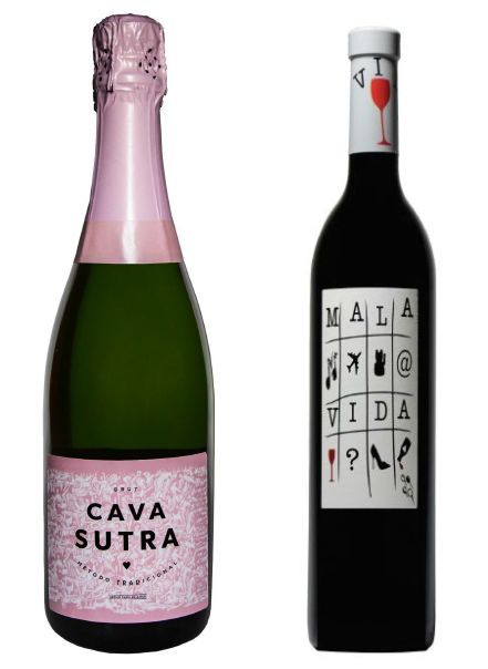 Cava Sutra sparkling and Mala Vida wines from Bodegas Arráez Pedro