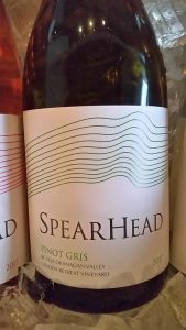 Spearhead Winery Pinot Gris 2017