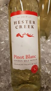 Hester Creek Pinot Blanc 2017