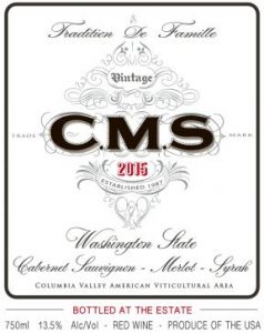 Hedges Family Estate CMS Red 2015