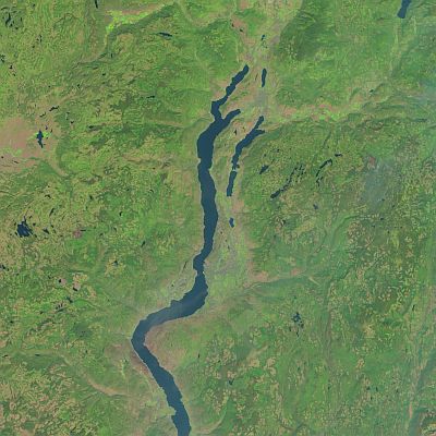 Sentinel 2 image overview of Okanagan