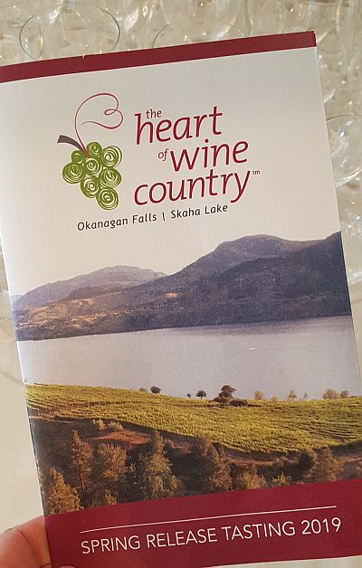 Okanagan Falls Spring Wine Tasting brochure
