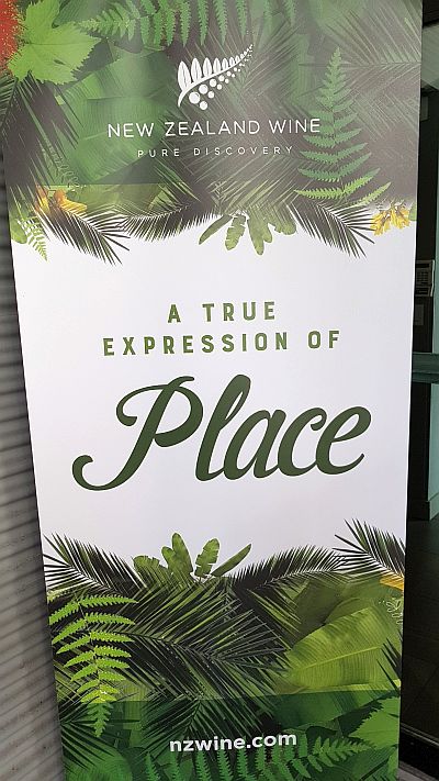 New Zealand wine banner