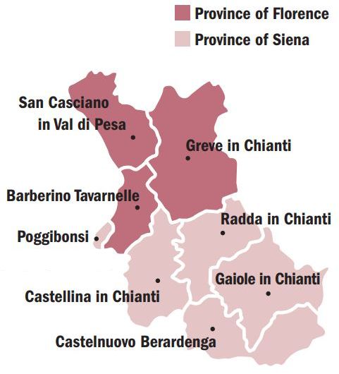 Communes of Chianti Classico