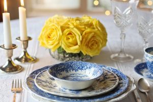 Place setting for Mother's Day