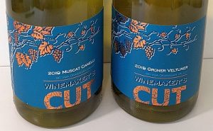 Winemaker's CUT Gruner Veltliner and Muscat Canelli wines
