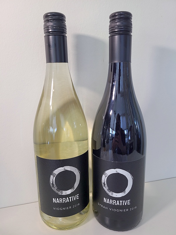 Narrative Viognier 2018 and Syrah Viognier 2018